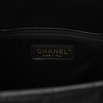 Chanel Caviar Quilted Grand Shopping Tote GST Black 5 of 7