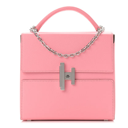 Hermes Epsom Cinhetic Boxy Top Handle Bag Rose Confetti 1 of 12