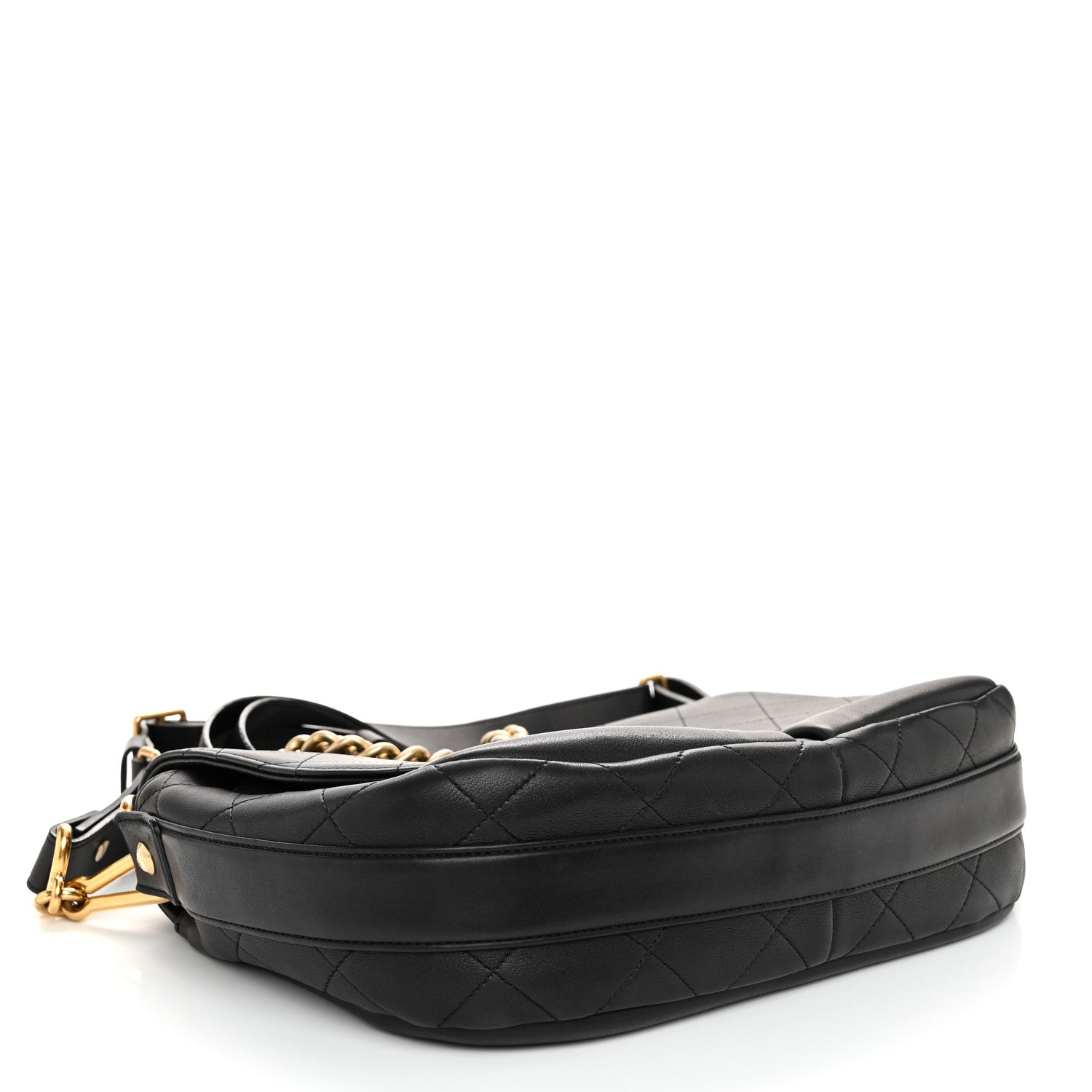 Chanel Calfskin Stitched Small Paris in Rome Messenger Black 4 of 11
