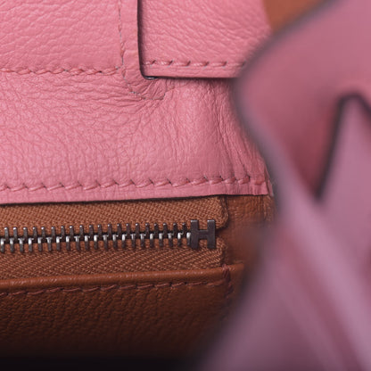 Hermes Evercolor Verso Kelly Retourne 28 Rose D'ete Terre Battue 26 of 42