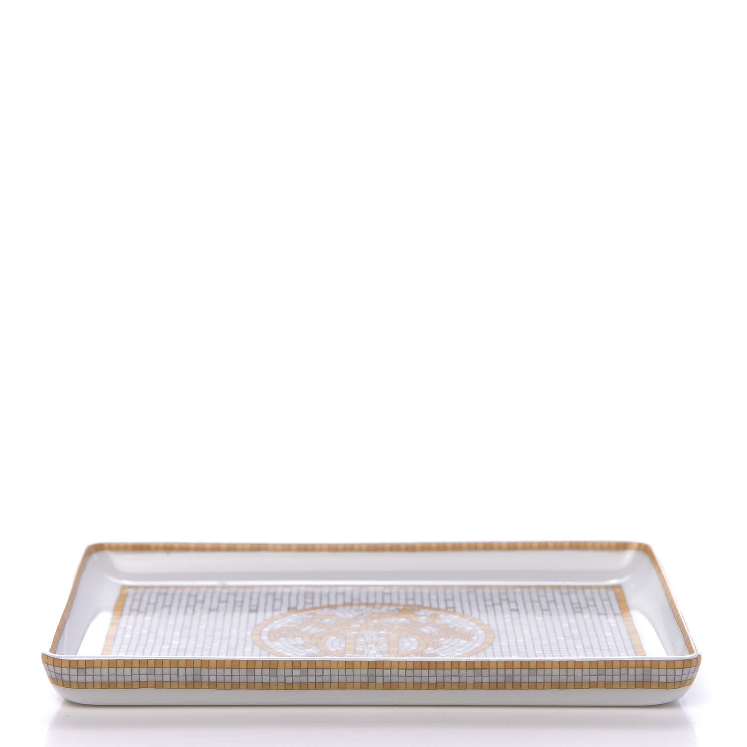 Hermes Porcelain Mosaique au 24 Sushi Plate 4 of 8