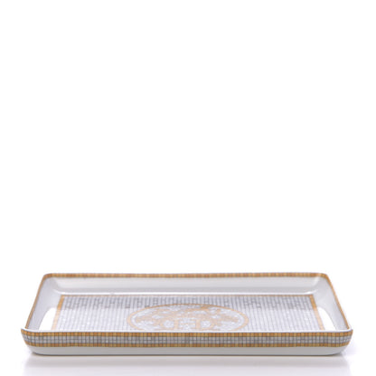 Hermes Porcelain Mosaique au 24 Sushi Plate 4 of 8