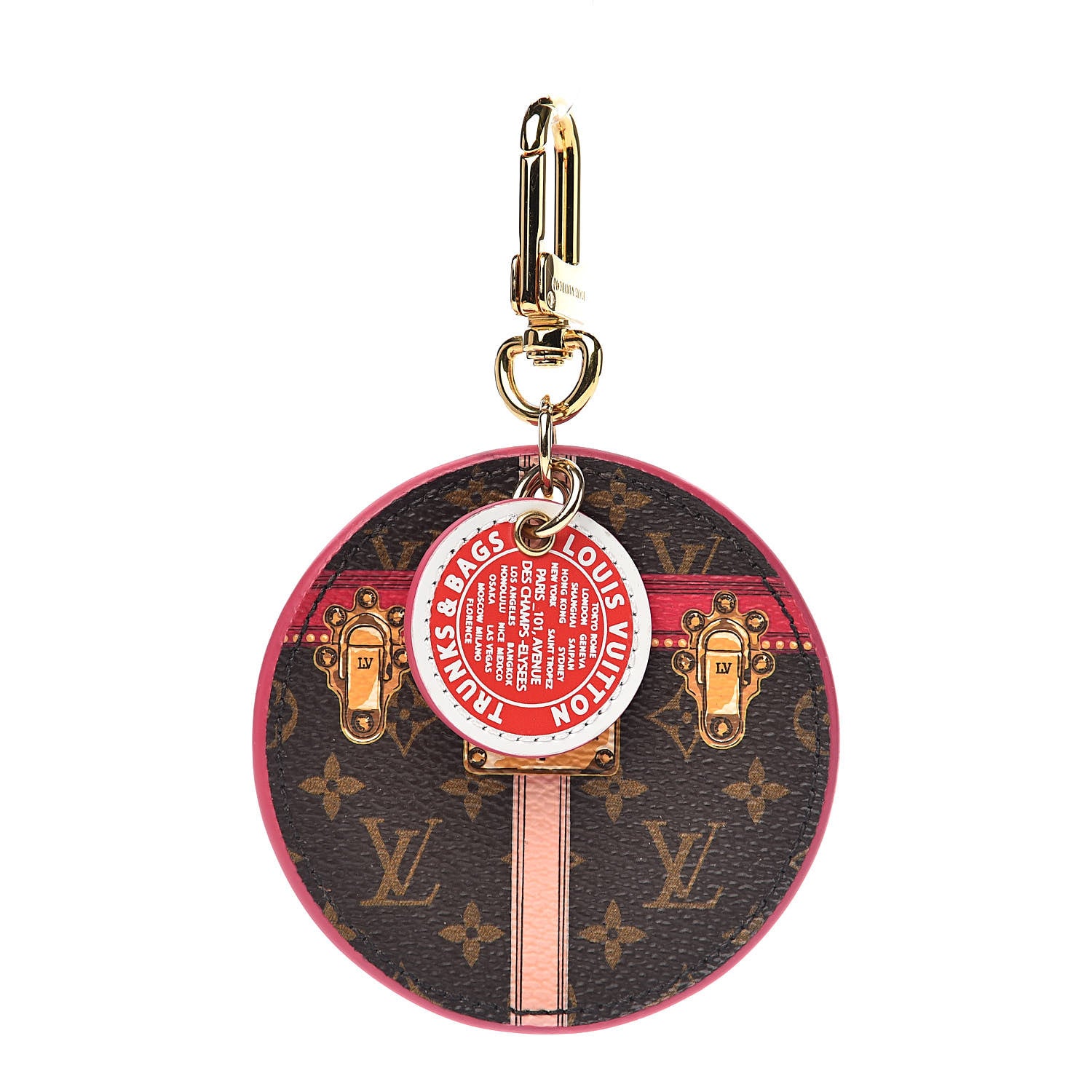 Louis Vuitton Monogram Summer Trunks Bag Charm Key Holder 1 of 3