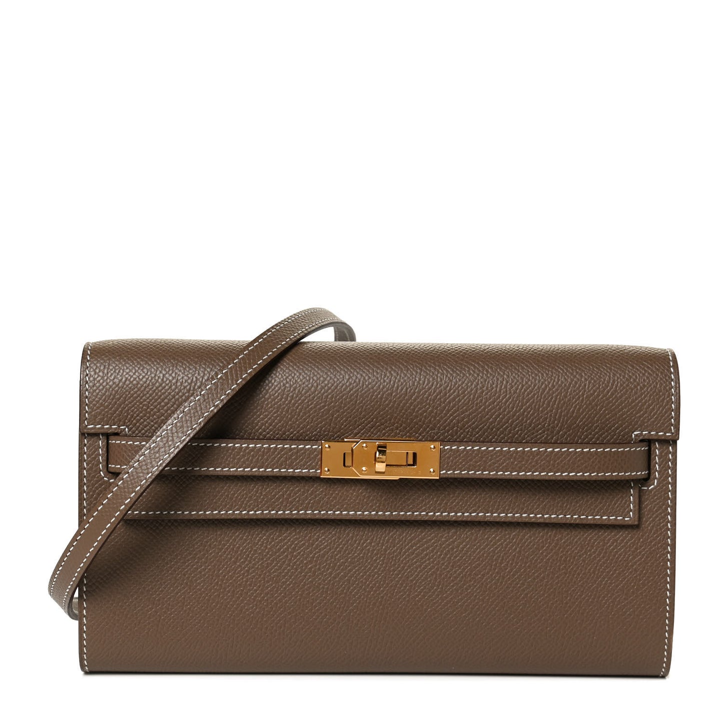 Epsom Kelly Wallet To Go Etoupe