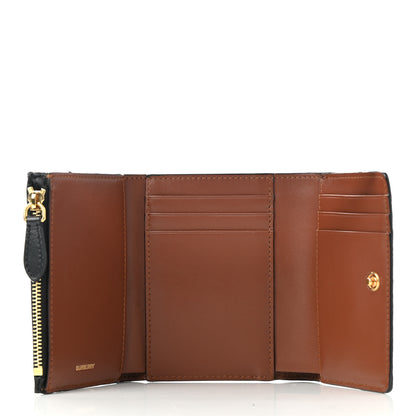 Burberry E-Canvas Icon Stripe Small Folding Wallet Archive Beige 5 of 8