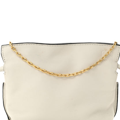 Loewe Calfskin Nano Flamenco Knot Clutch Soft White 8 of 10