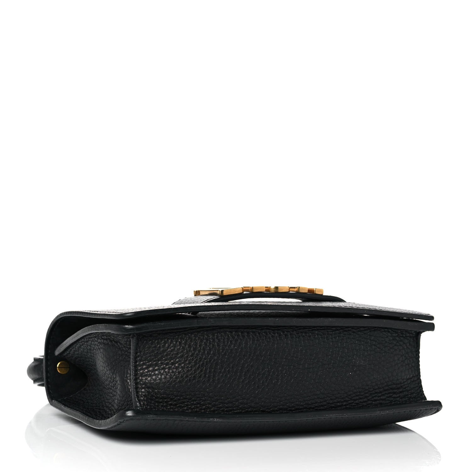 Christian Dior Grained Calfskin Dio(r)evolution Top Handle Flap Bag Black 4 of 9
