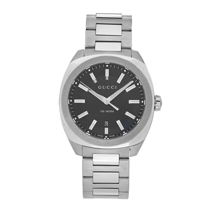 Gucci Stainless Steel 40mm GG2570 Quartz Watch Black 1 of 5