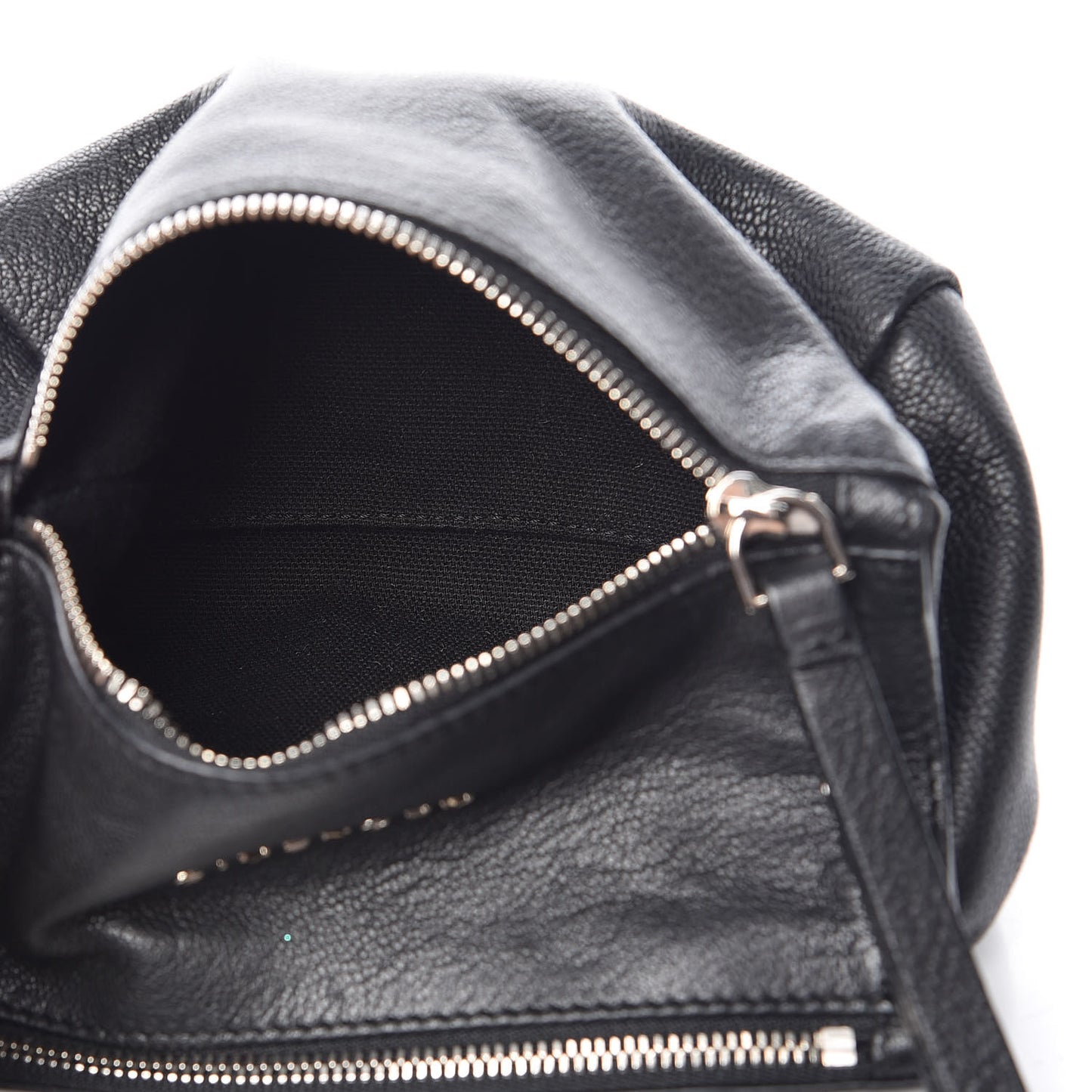 Sugar Goatskin Pandora Wristlet Black