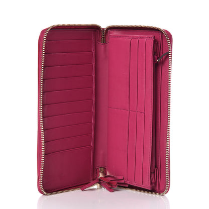 Gucci Patent Soho Zip Around Wallet Bright Bougainvillea 5 of 11