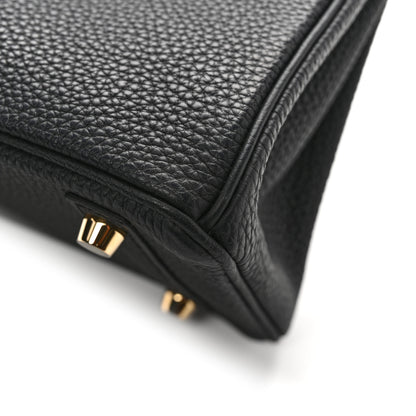 Hermes Togo Birkin 25 Black 15 of 16