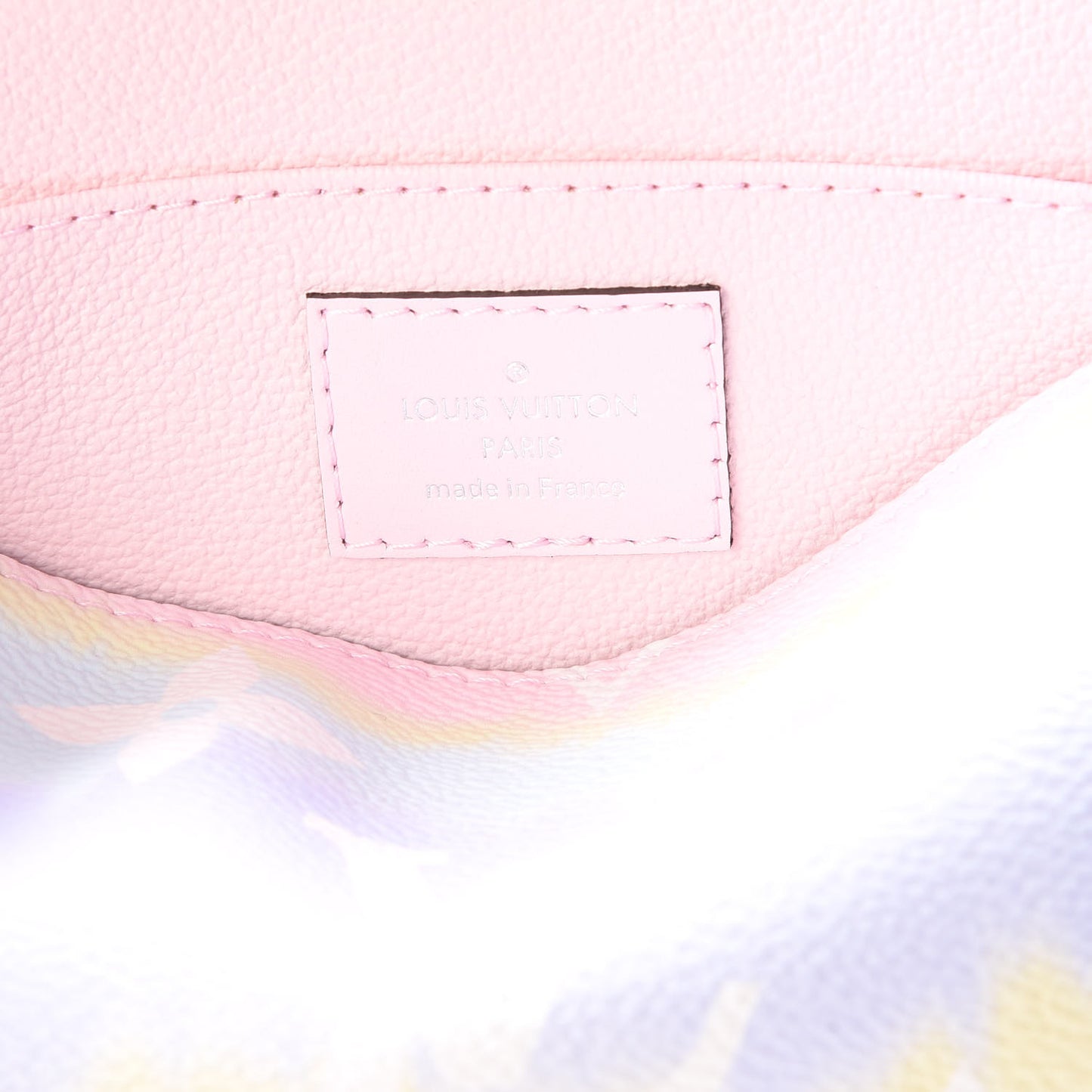 Monogram Giant Escale Cosmetic Pouch Pastel