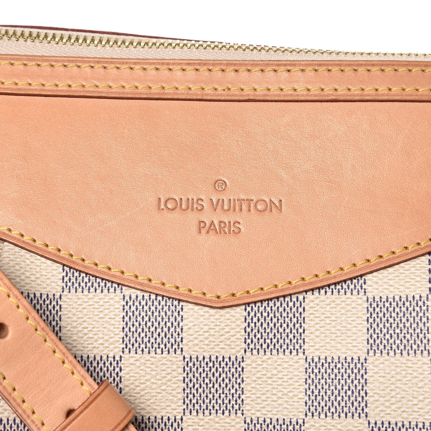 Louis Vuitton Damier Azur Siracusa MM 13 of 13