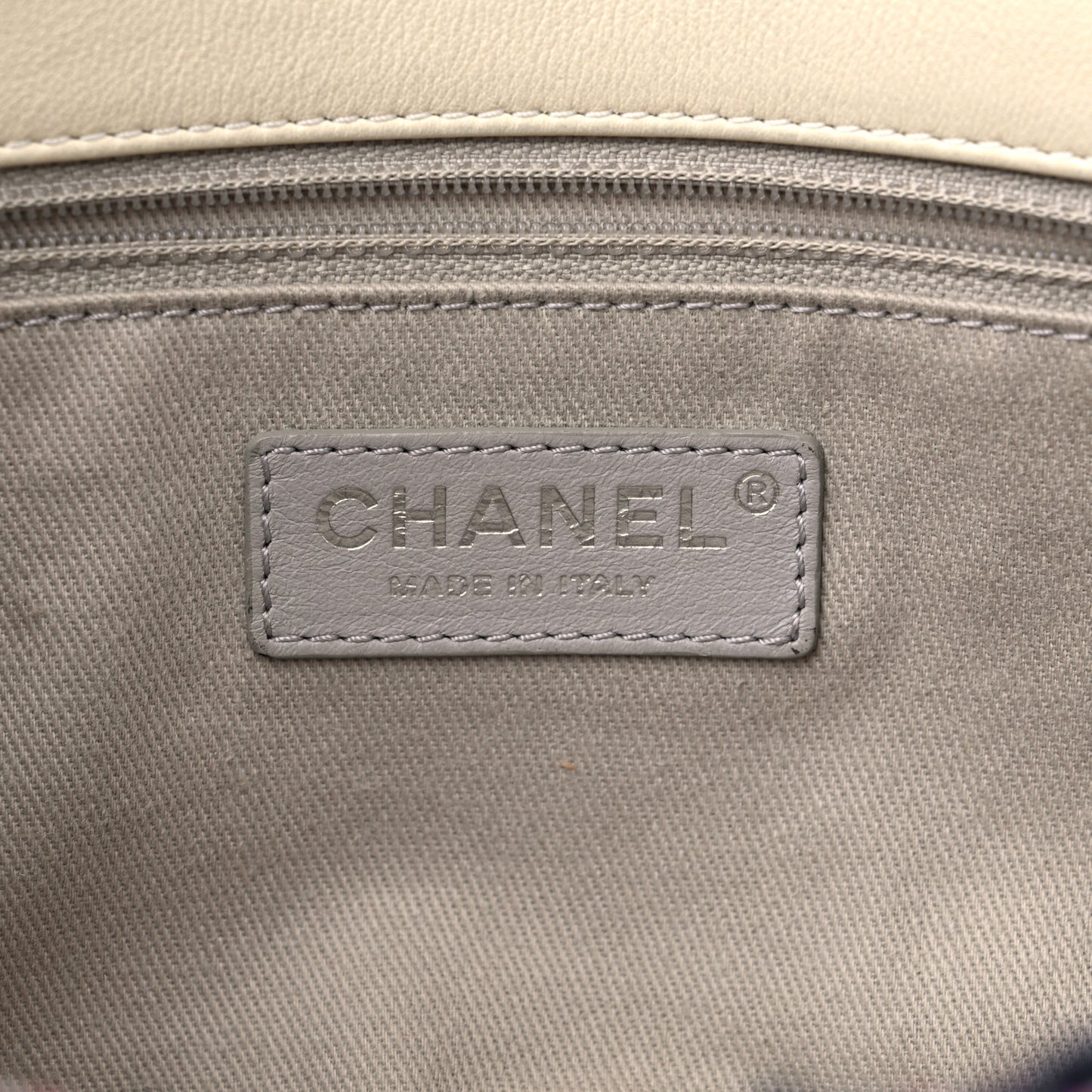 Tweed Quilted Medium Single Flap Blue Multicolor