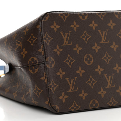 Louis Vuitton Monogram Neonoe MM Blue Jean 9 of 10