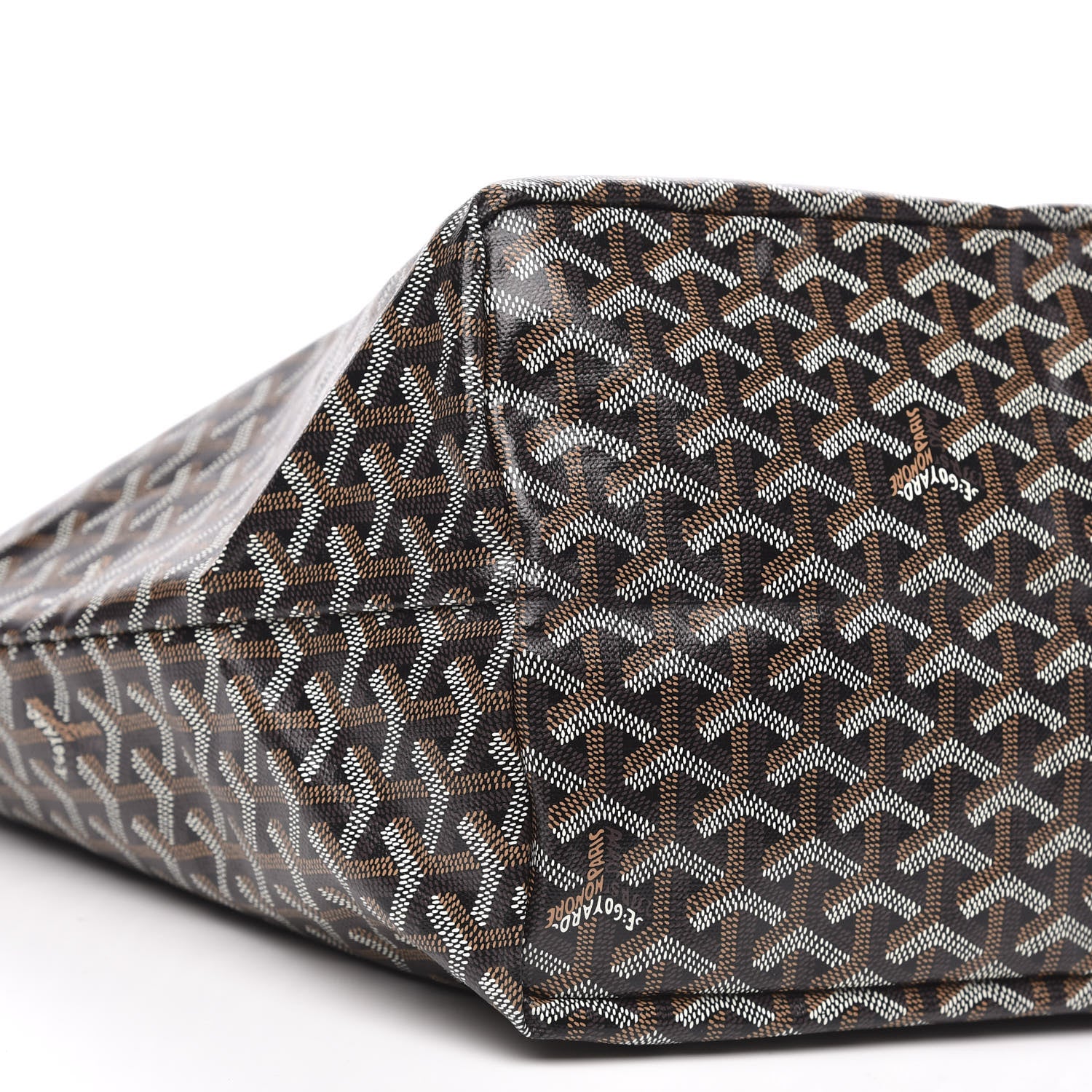Goyard Goyardine Saint Louis GM Black Gold 7 of 8