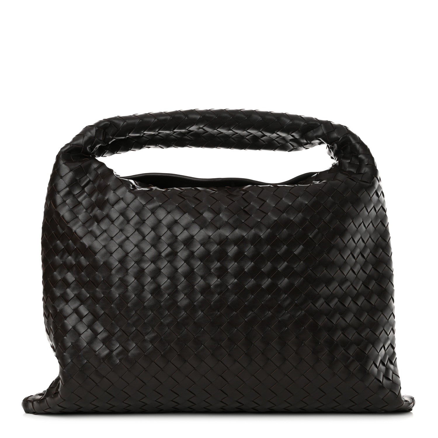 Bottega Veneta Calfskin Intrecciato Large Hop Fondant 1 of 10
