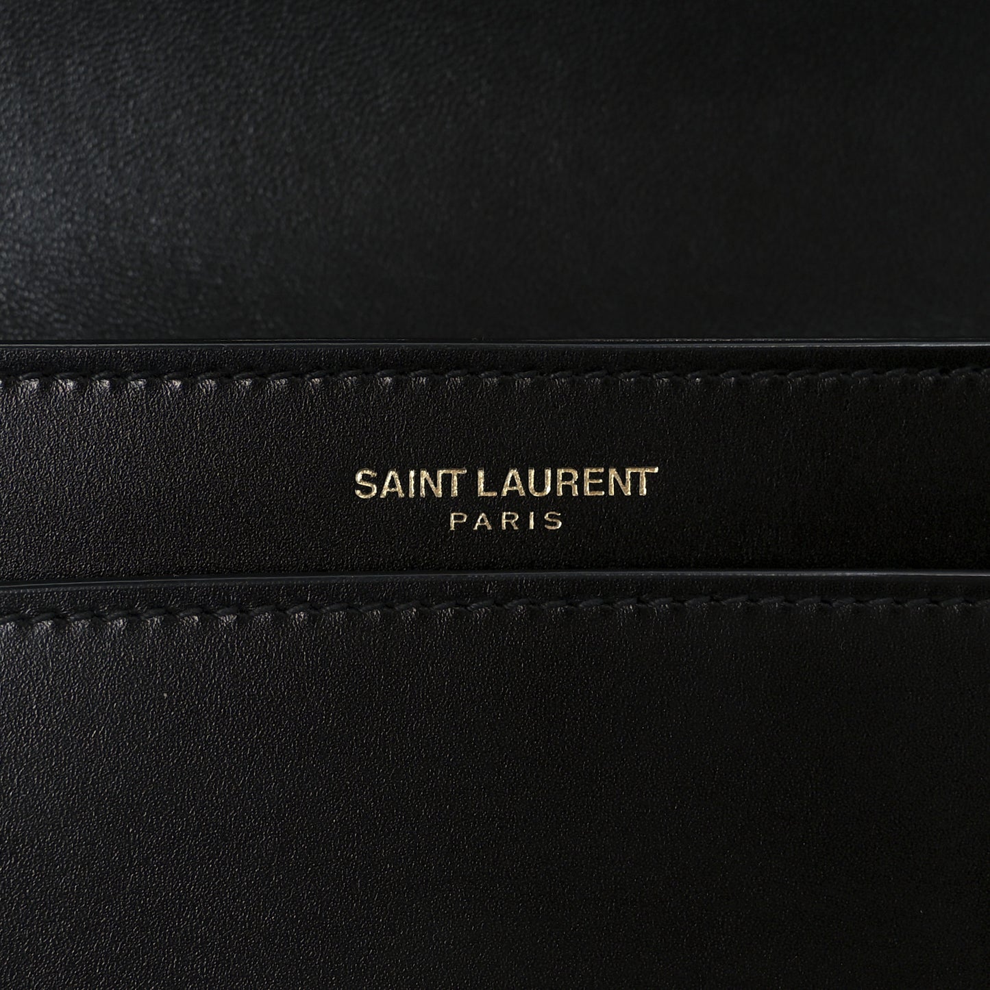 Smooth Calfskin Le Maillon Satchel Black