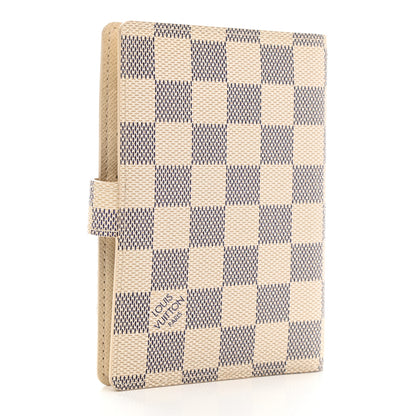Louis Vuitton Damier Azur Small Ring Agenda Cover 3 of 8