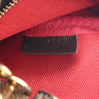 Louis Vuitton Damier Ebene Mini Pochette Accessories 6 of 8