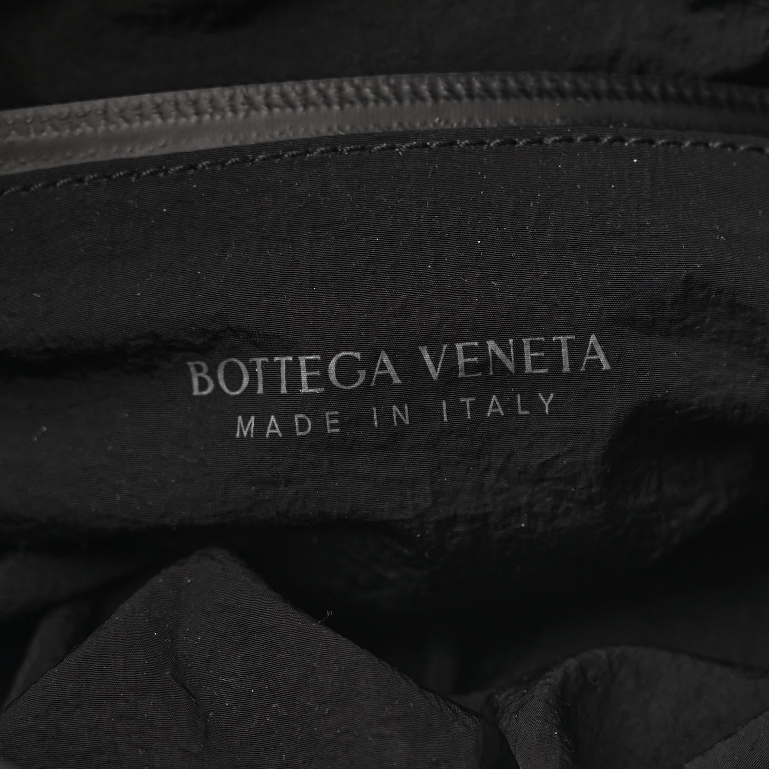 Bottega Veneta Calfskin Air Mesh Hidrology Backpack Slate Black 6 of 12