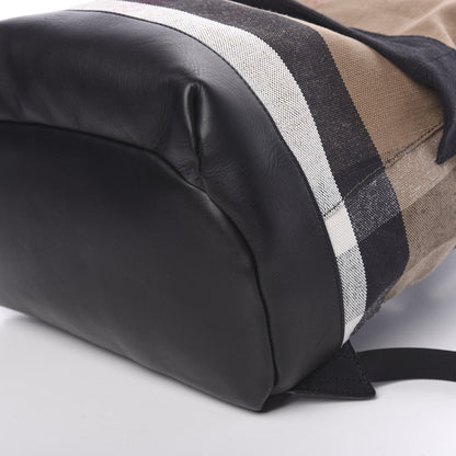 Burberry Jute Calfskin Mega Check Children's Backpack 9 of 10