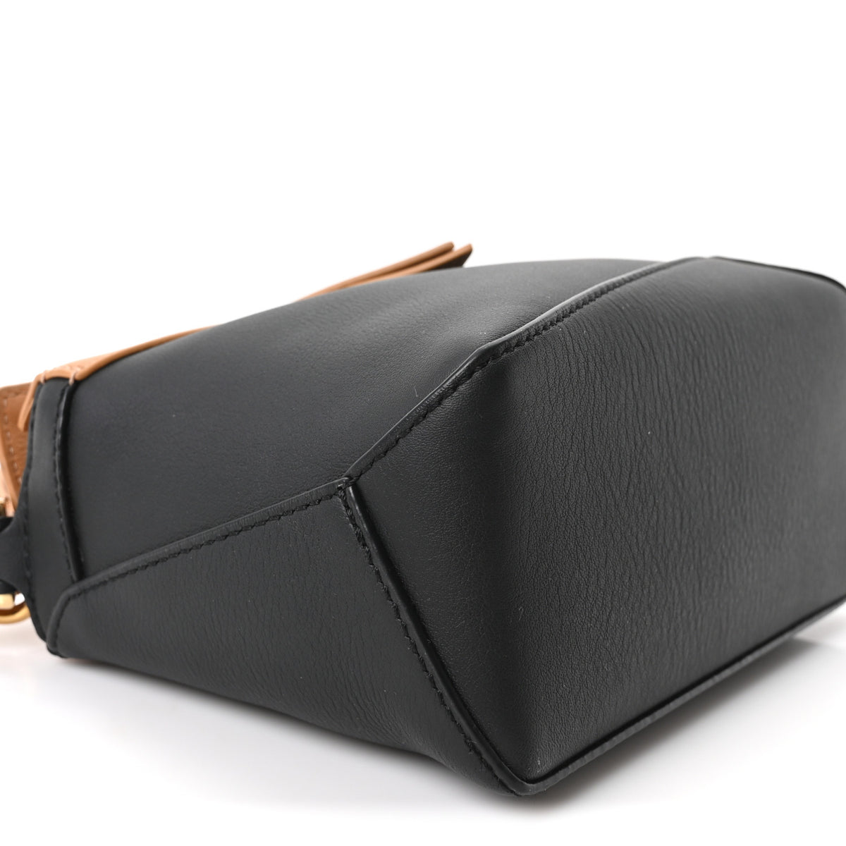 Loewe Calfskin Mini Puzzle Edge Bag Warm Desert Black 7 of 8