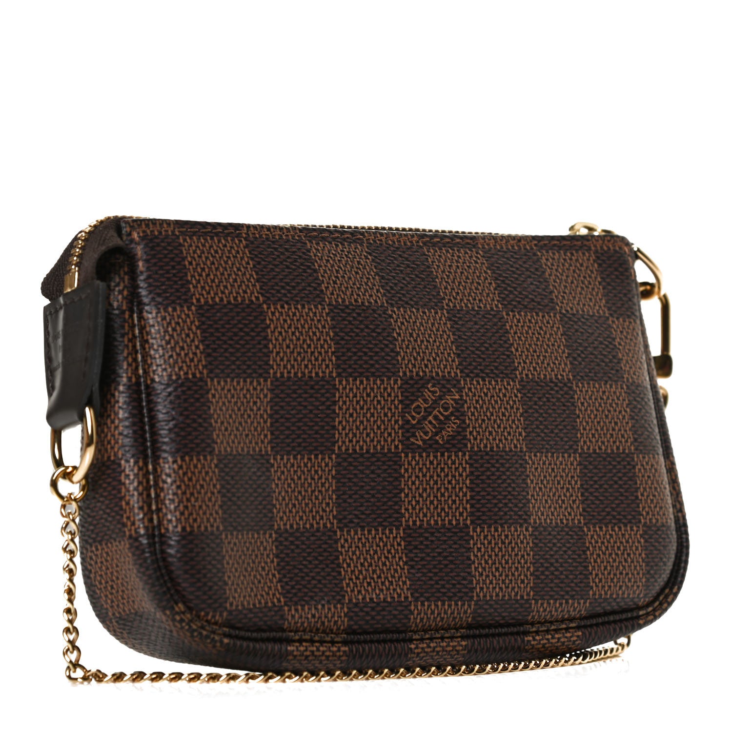 Louis Vuitton Damier Ebene Mini Pochette Accessories 3 of 11