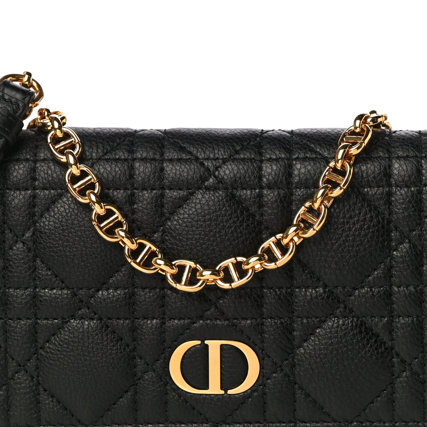 Supple Calfskin Caro Belt Bag Black
