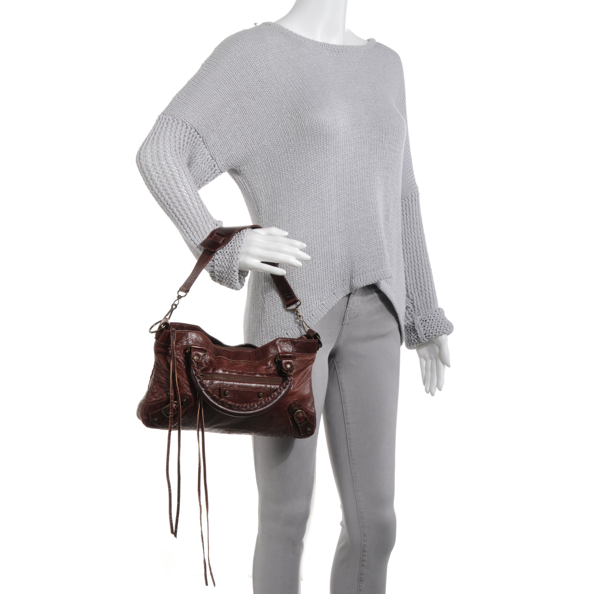Balenciaga Chevre First Marron 2 of 9