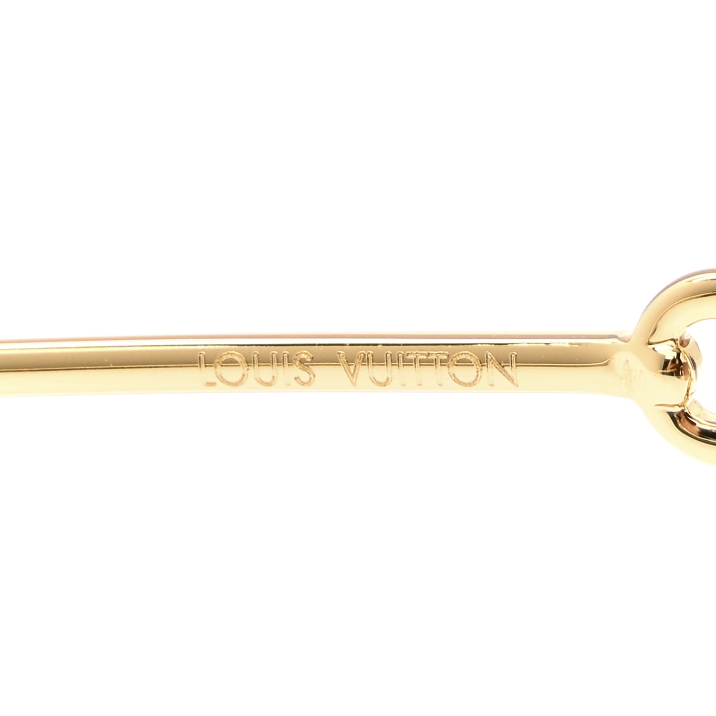 Metal My LV Chain Sunglasses Z2682U Gold
