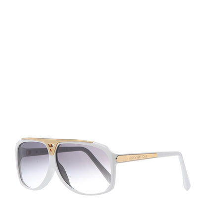 Louis Vuitton Evidence Sunglasses Z0351E White 1 of 7