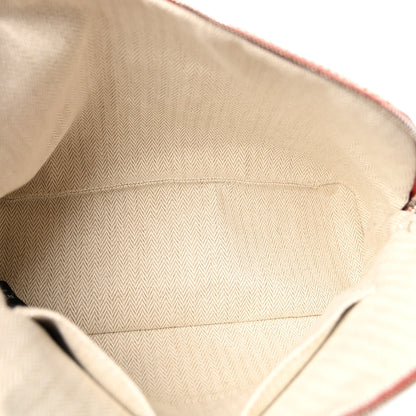 Hermes Cotton Canvas Crazy H Medium Bolide Case Orange Ficelle 5 of 8