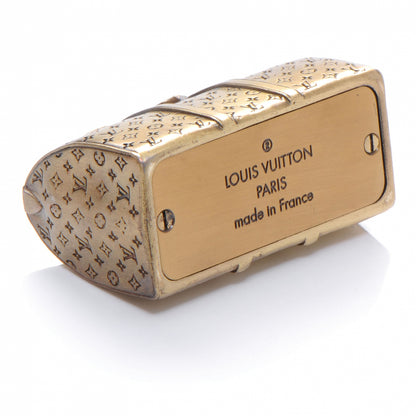 Louis Vuitton Brass Keepall Paperweight VIP gift 4 of 5