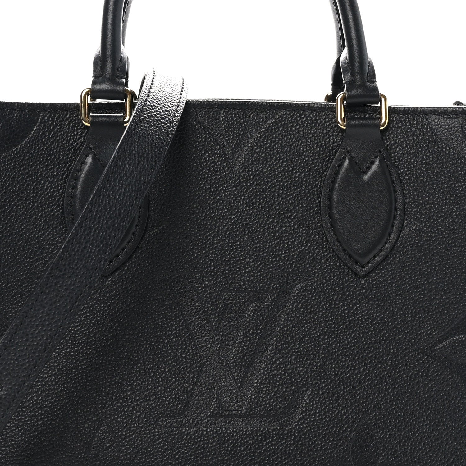 Louis Vuitton Empreinte Monogram Giant Onthego PM Black 7 of 9