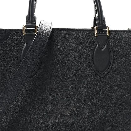 Louis Vuitton Empreinte Monogram Giant Onthego PM Black 7 of 9
