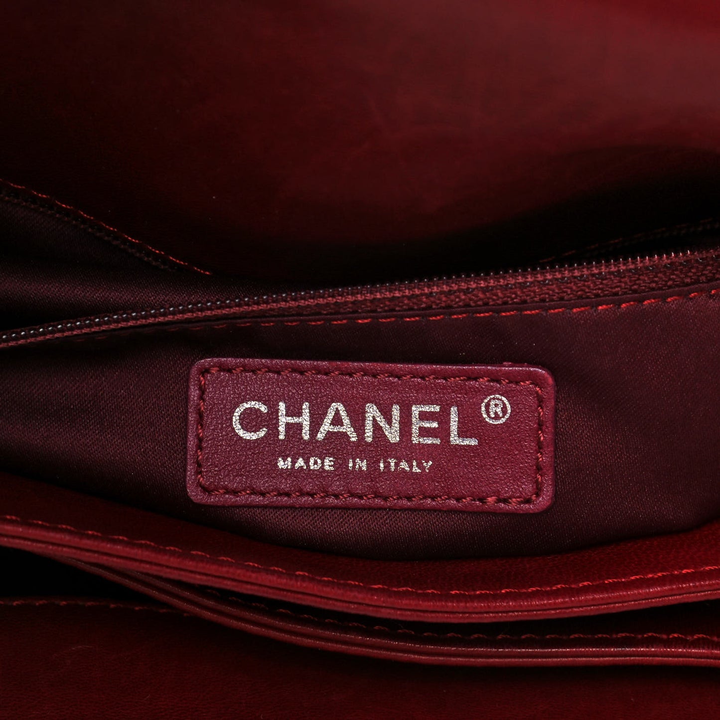 Lambskin Quilted Chanel 3 Maxi Flap Bag Red