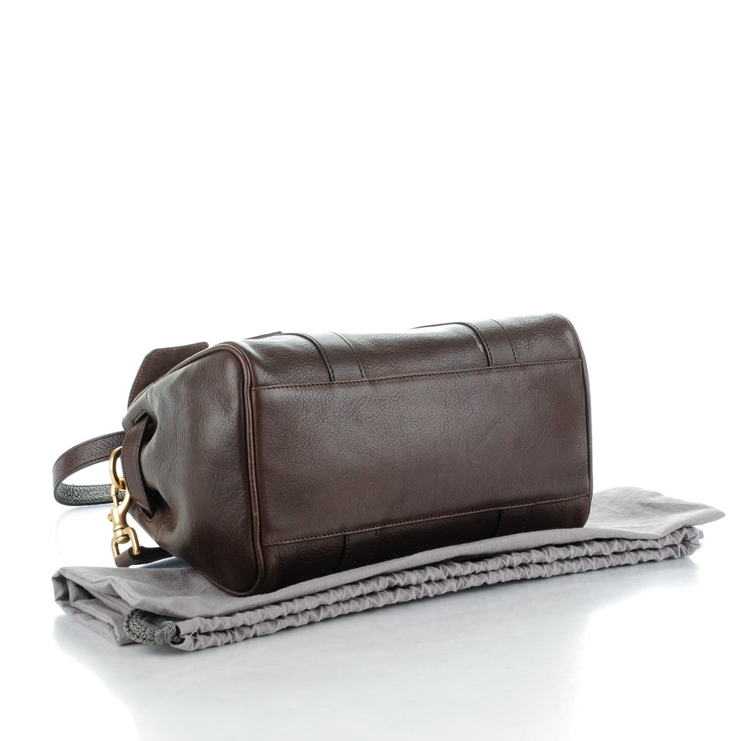Natural Leather Small Bayswater Chocolate