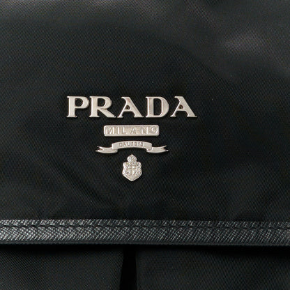 Prada Nylon Vela Sport Saffiano Messenger Bag Black 9 of 11