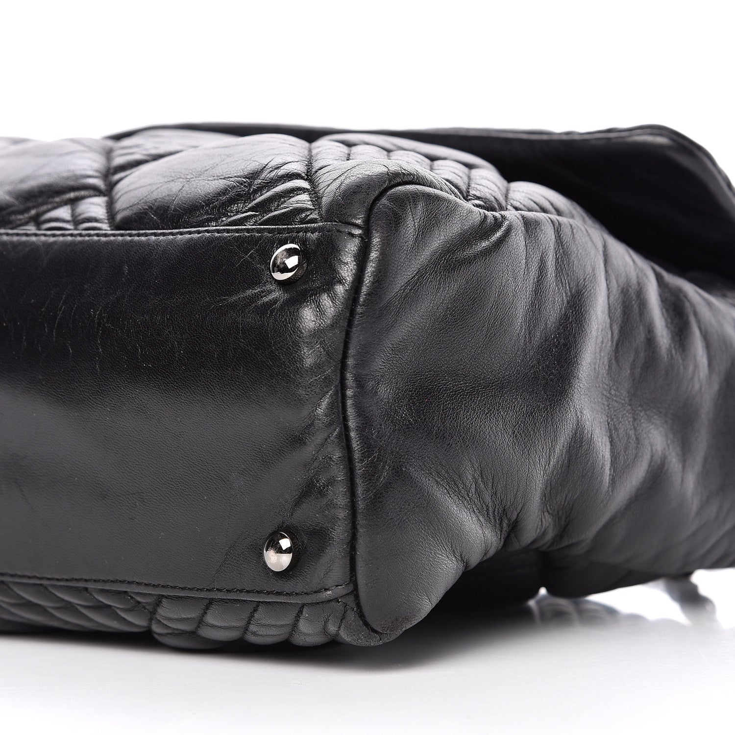 Chanel Lambskin In and Out XL Maxi Flap Black 15 of 16