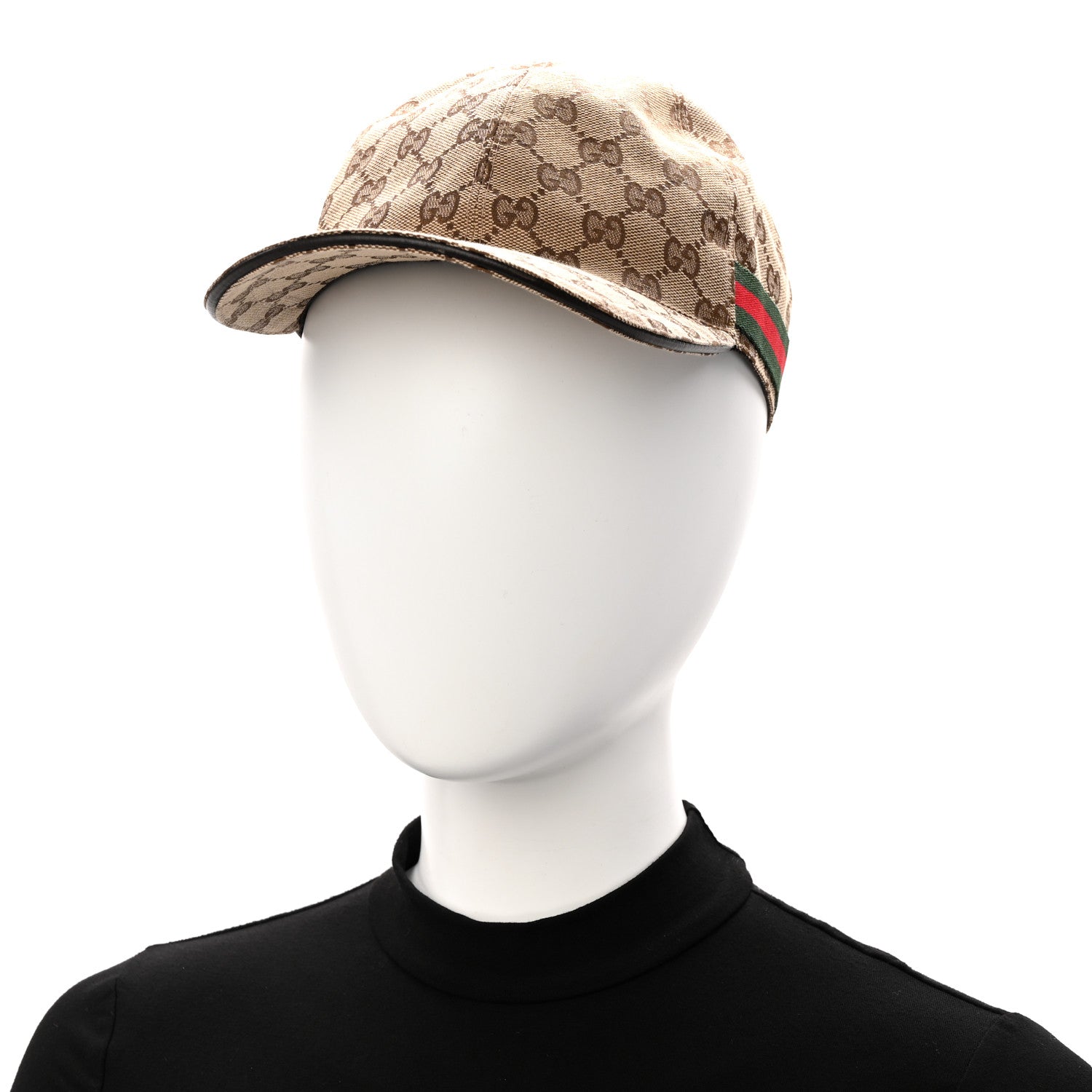 Gucci Monogram Web Baseball Hat S Beige Cocoa 1879852 – FASHIONPHILE