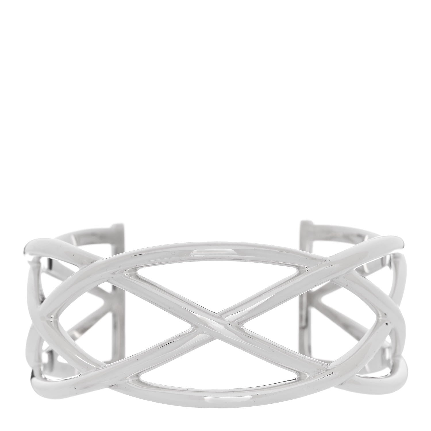 Tiffany Sterling Silver Celtic Open Knot Cuff Bracelet 1 of 3