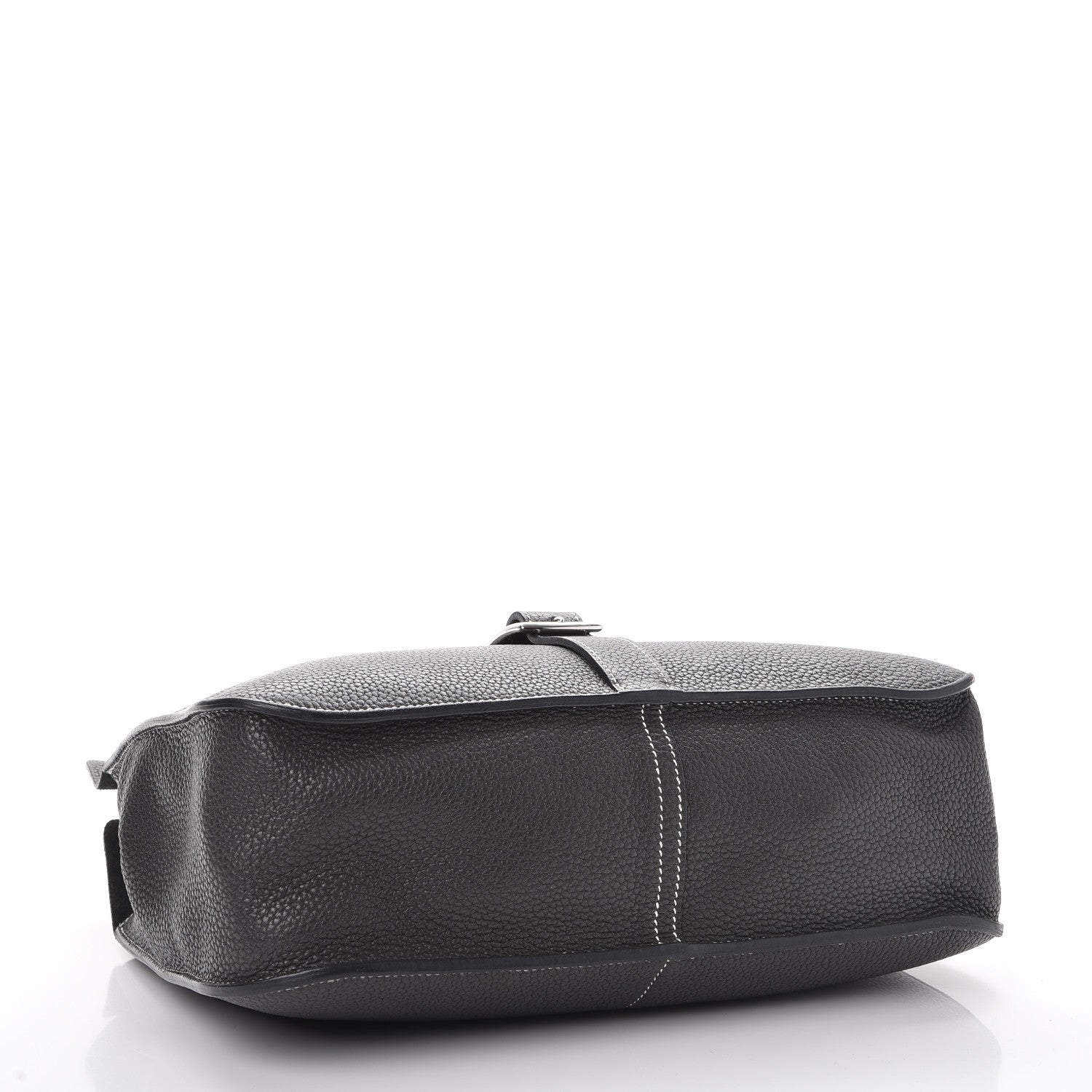 Hermes Taurillon Clemence Halzan 31 GM Black 5 of 10