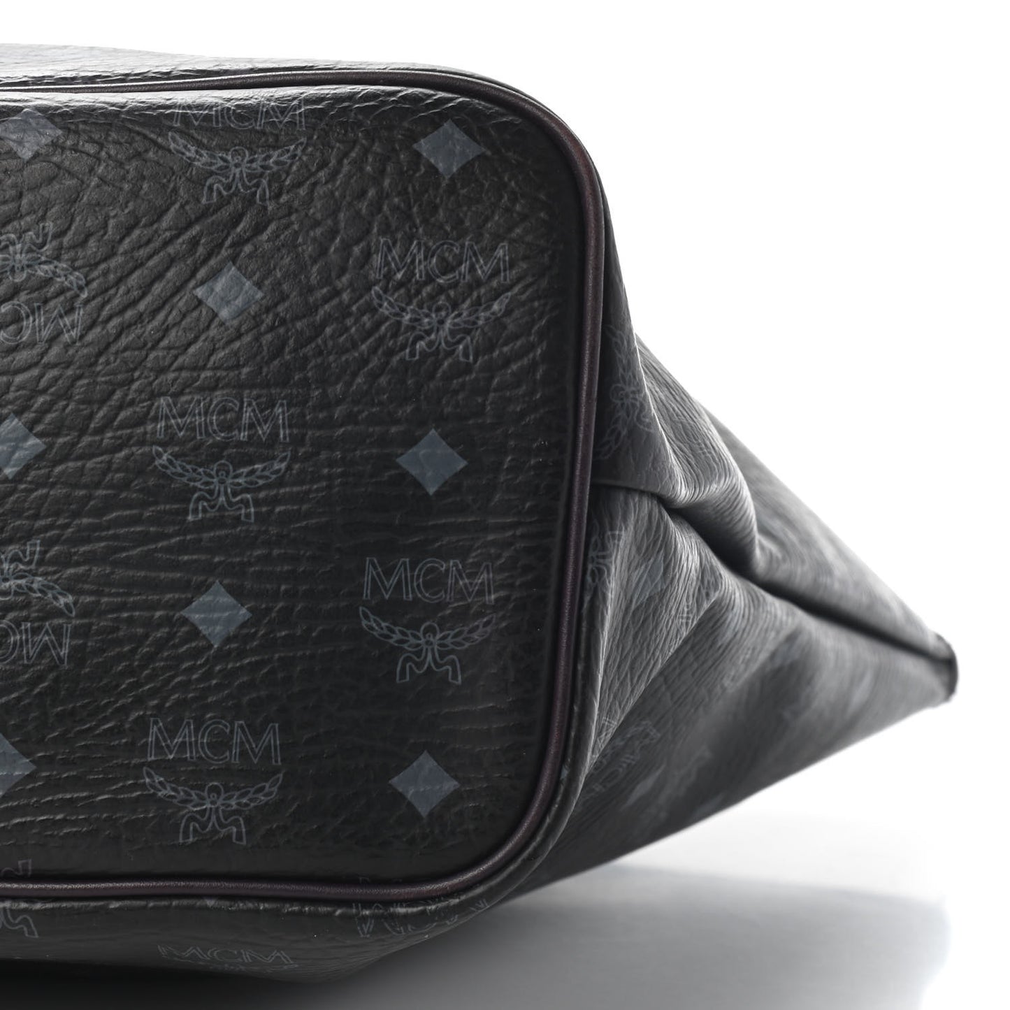 Visetos Striped Munich Lion Tote Black
