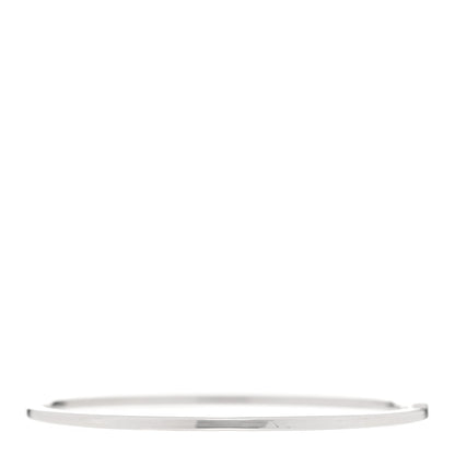 Tiffany 18K White Gold Diamond Metro Bangle Bracelet 2 of 3