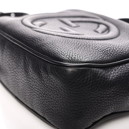 Gucci Pebbled Calfskin Small Soho Disco Bag Black 3 of 11