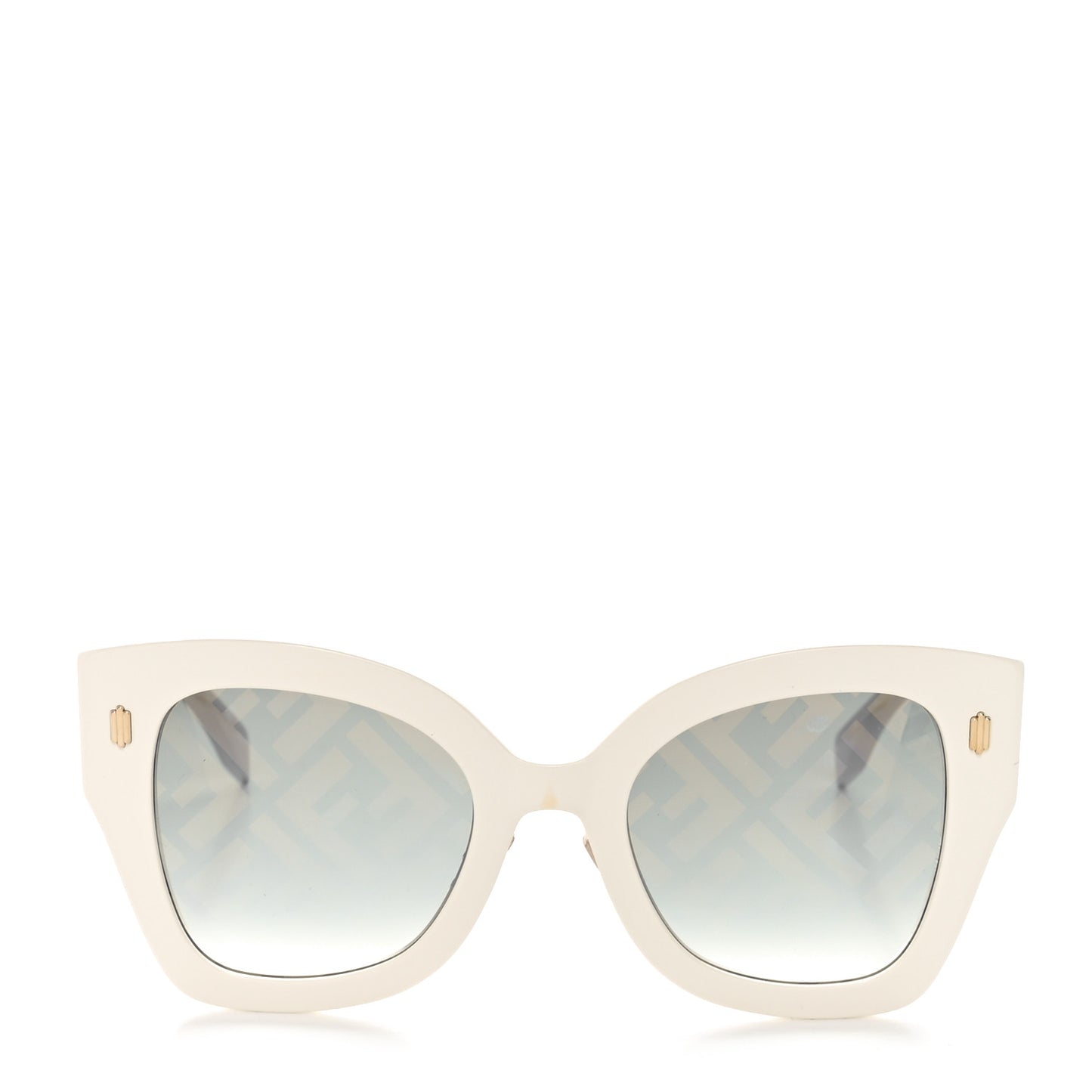 Acetate FF Sunglasses FF 0434/G/S White Gold