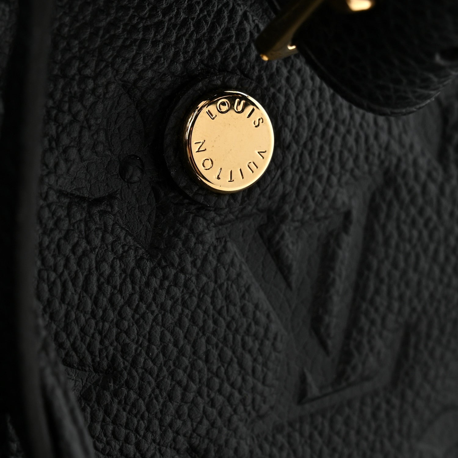 Louis Vuitton Empreinte Montaigne MM Black 13 of 13