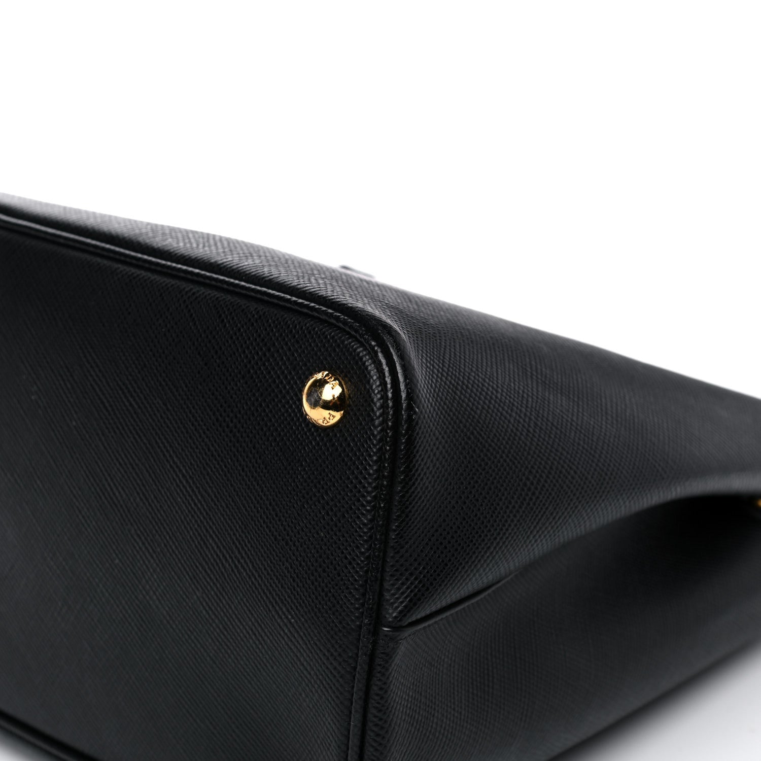 Prada Saffiano Cuir Small Double Bag Black 13 of 34