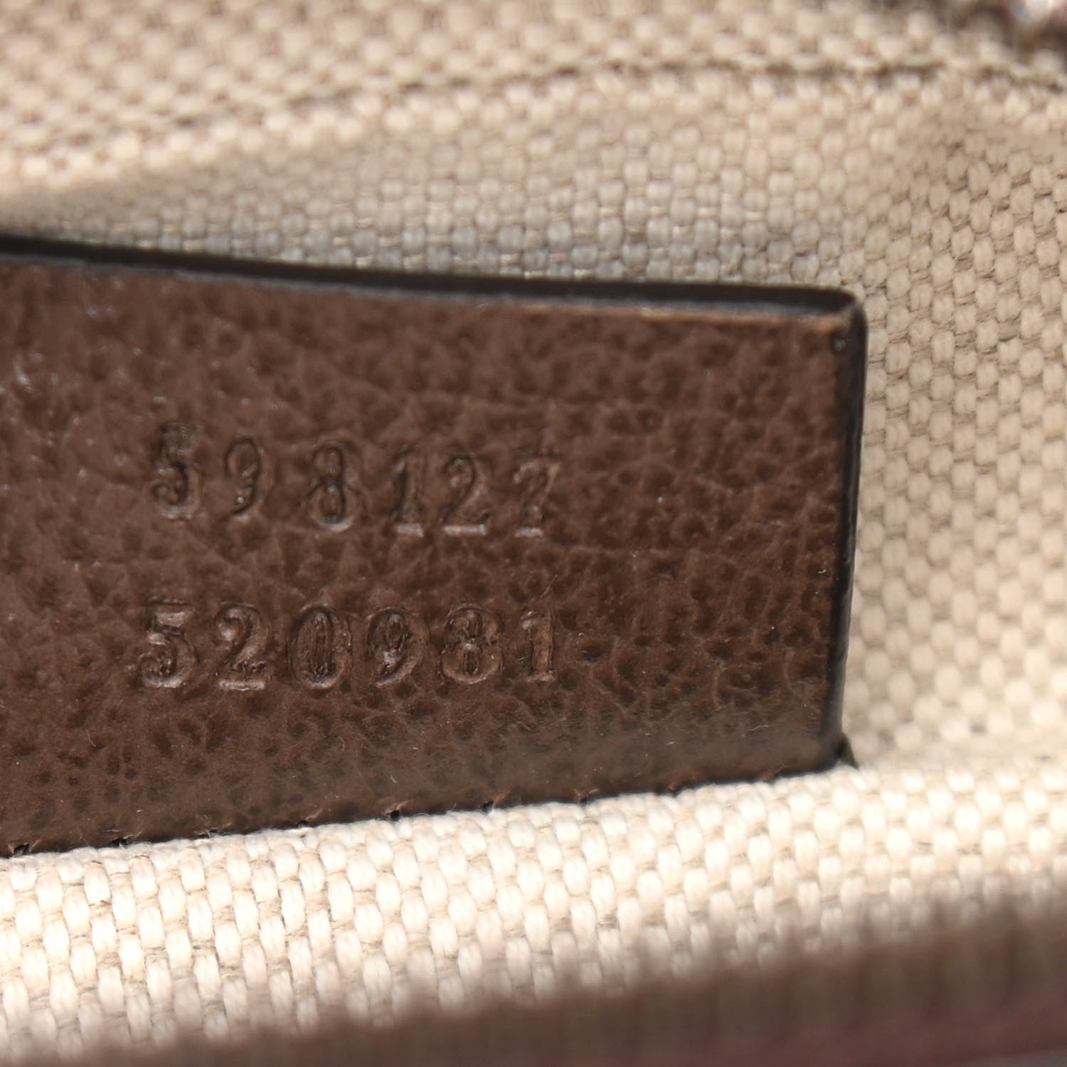 Gucci GG Supreme Monogram Web Mini Ophidia Messenger Brown 7 of 10